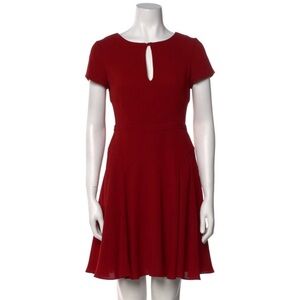 Diane Von Furstenberg Raizel Red Mini Dress